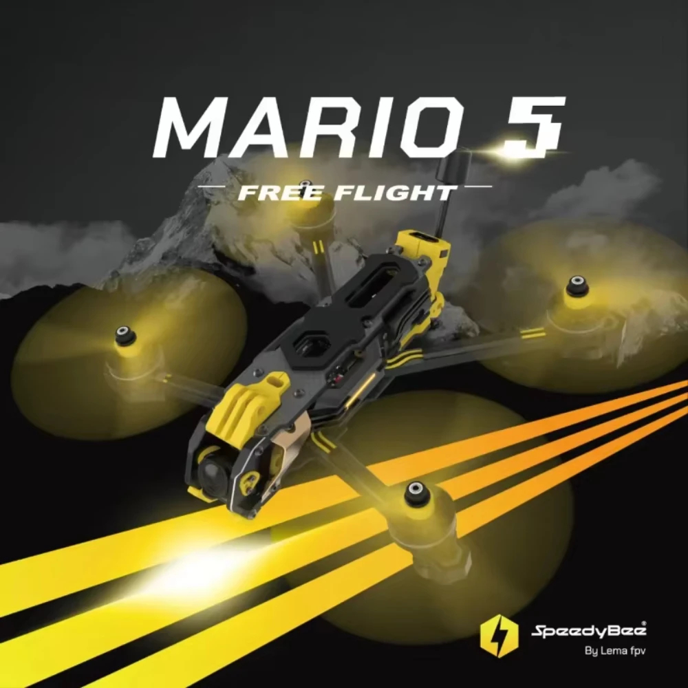 Drone Kit Fpv - Kit Telaio Speedybee Mario 5 O4